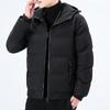 Winter Neuer Trend Feder Rong Wattierte Jacke Herrenjacke Kapuzenwattierte Jacke Verdickt Übergröße Herrenjacke