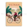 Visit Vietnam Tourist Travel For Vintage Poster Canvas Stickers Saigon  Metal Vintage Home Bar Customize Bar Tin Sign Poster