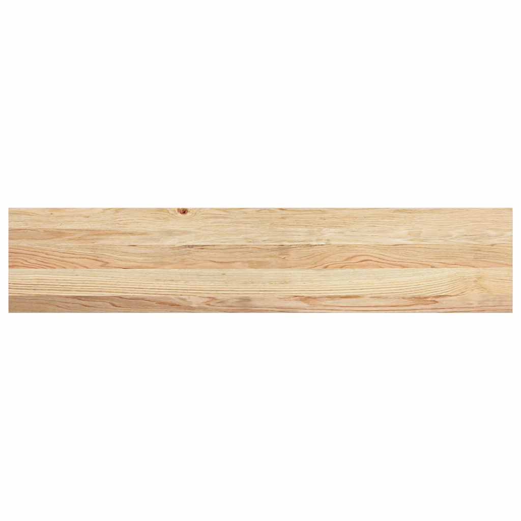 Vidaxl Parapety 2 Szt., Surowe, 120X25X2 Cm, Lite Drewno Dębowe