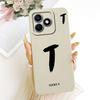For Honor X8d 4G 6.77" Case Fashion Letters A-Z Full Protection Silicone Back Cover For Honor X8d X8D 4G Phone Cases Fundas
