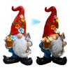 Hand-Painted Resin Gnomes Clearance Gifts for Women Fairy Garden Accessories for Indoor Outdoor Home Patio Yard Lawn
