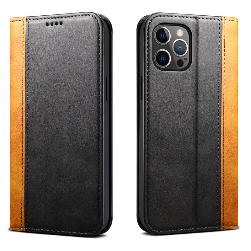 "Leder-Flip-Case für iPhone 15, Samsung S24 und Xiaomi 12"