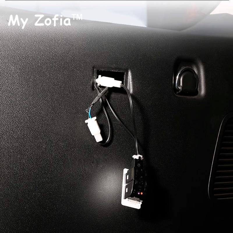 For GWM Haval H5 2023 2024 2025 Car Trunk Lighting Trunk Atmosphere Light Modified Light Bar Car Interior Accessories