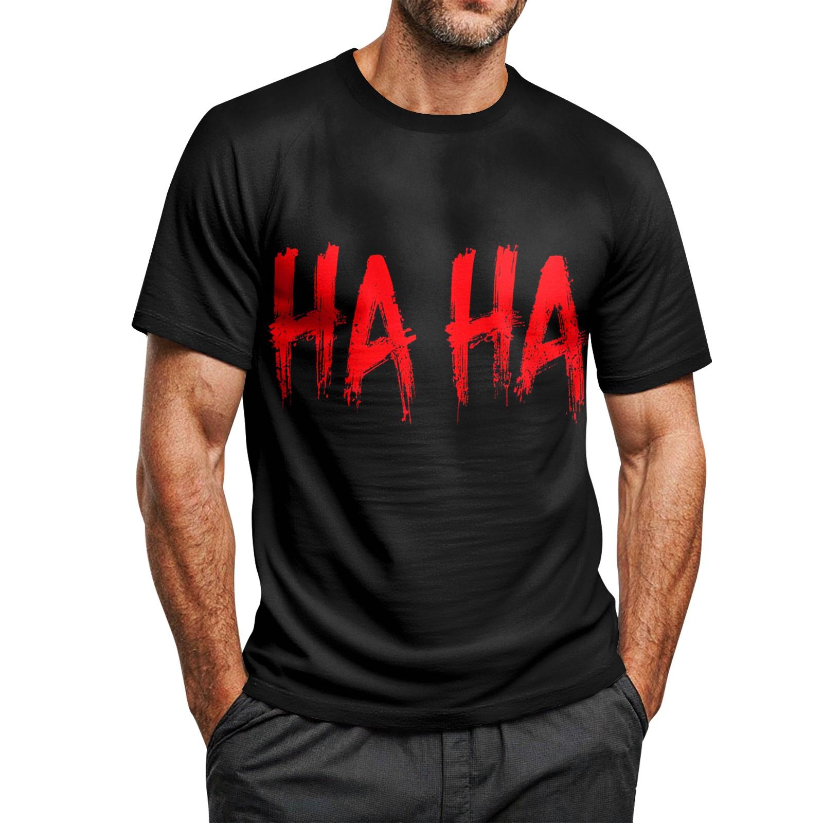 

Мужская футболка с принтом на Хэллоуин, с круглым вырезом, рукавами реглан и короткими рукавами M