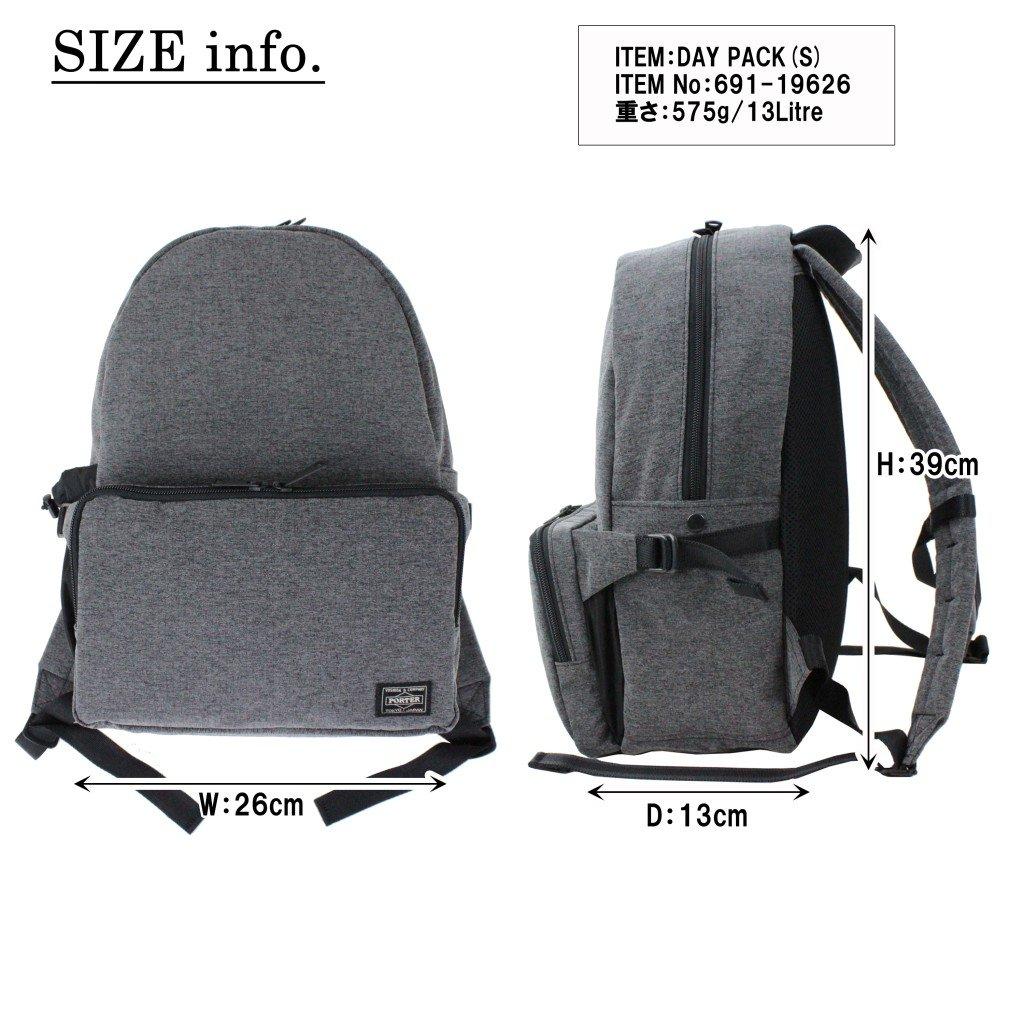 [PORTER] PORTER FUNCTION Daypack S 691-19626 Black10