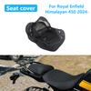 For Royal Enfield Himalayan 450 2024 Motorcycle Seat Cover 3D Mesh Fabric Seat Non-Slip Heat Ulation Protect Cushion