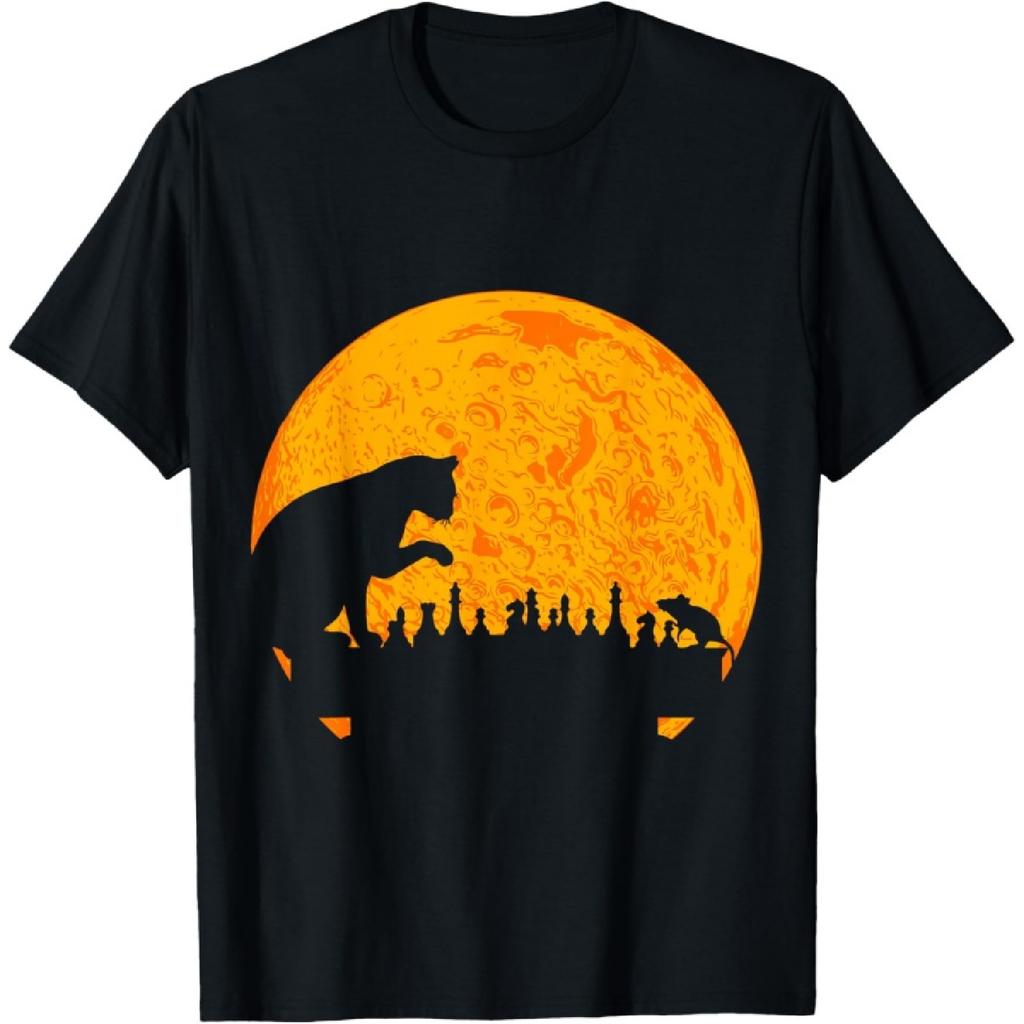Chess Game Cat Mouse Chess Board Chess Figures Men Women Girls Kids T-Shirt