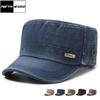 NORTHWOOD All Season Flat Top Hat Washed Distressed Retro Military Cap Men's Peaked Cap Outdoor Sun Hat for Men Trucker Hats