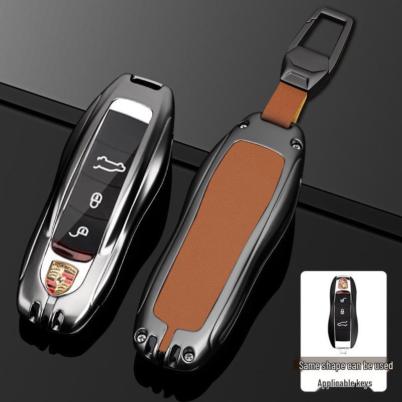 Limited Edition Porsche Cayenne Macan 718 Panamera Metal Key Shell Case