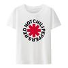Ležérní červená trička Red Hot Chili Peppers Cool Vtipná Pánská Dámská Krátký Rukáv Oversized Streetwear Kluk Dívka Letní Topy