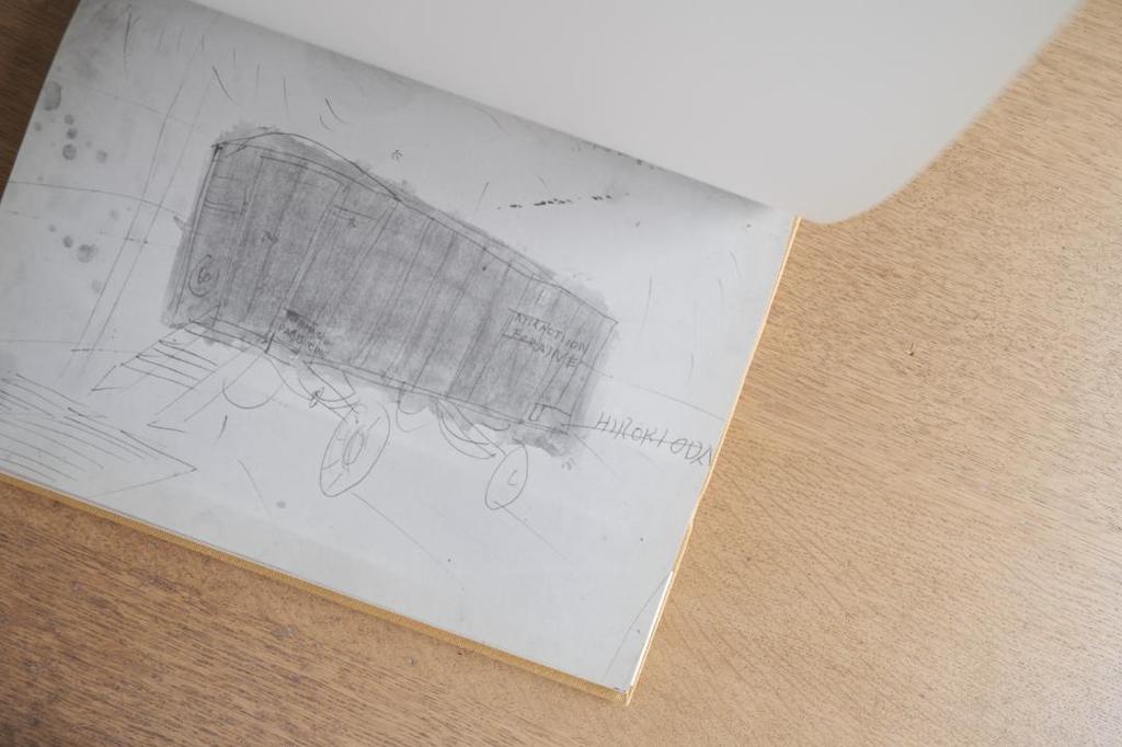 [USED] Cahier de dessins, 1960-73 Hiroki Oda's Drawing Collection