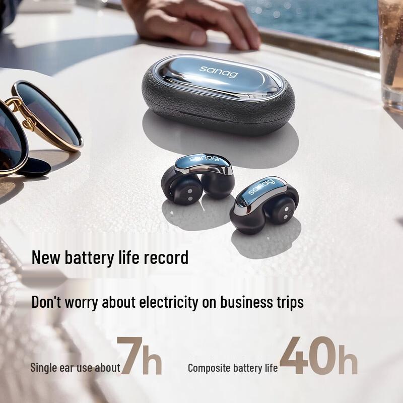 Saina S9S AI Wireless Ear Clip Headphones