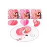 Child Drawing and Coloring Top Model Heart 2-in-1 Eraser &; Best Friends Pencil Sharpener Random Model