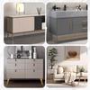 Metal Adjustable Furniture Cabinet Legs Water Ripple Stainless Steel Bathroom Cabinet Legs TV Cabinet Sofa Height Support Feet