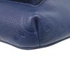 Used AUTHENTIC GUCCI 825964 GG body bag Waist Pouch blue Leather