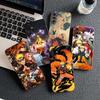 Cover for Samsung Galaxy S25 S24 S23 FE Plus Ultra S7 Edge A16 A15 5G s25+ Coque Phone Case Sasuke Haruno Sakura Narutos Kakashi