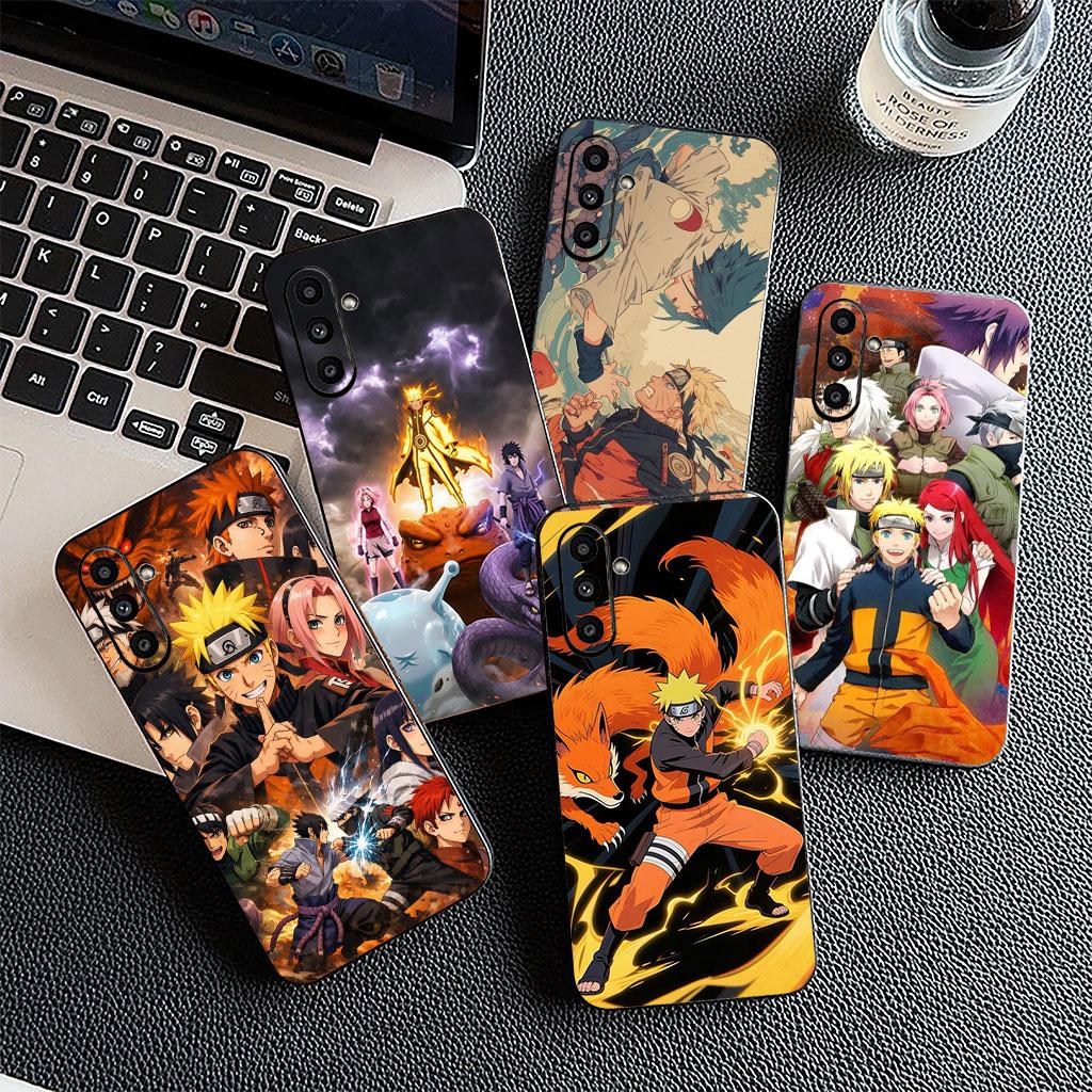 Cover for Samsung Galaxy S25 S24 S23 FE Plus Ultra S7 Edge A16 A15 5G s25+ Coque Phone Case Sasuke Haruno Sakura Narutos Kakashi