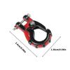 Winch Hook D Ring Shackle Trailer Hook Towing Heavy Duty for Tow Strap Winch Off Road Truck ATV UTV Recovery Blue