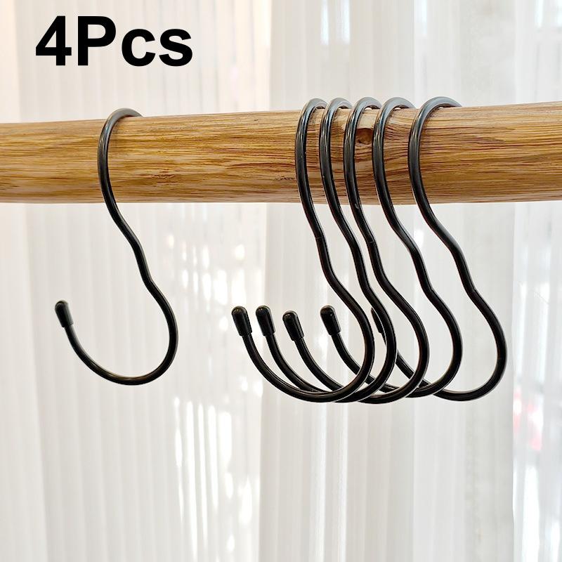 4Pcs Purse Hanger for Closet, Unique Twist Design Bag Hanger Purse Hooks, Closet Rod Hooks for Hanging Bags, Purses, Handbags