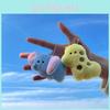 Adorable Plush Animal Keychain Collection Cute Stuffed Toy Characters Elephant Llama Unicorn Raccoon Giraffe