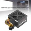 PC Power Supply 250W Desktop Computer Parts Accessories ATX-250W Adjustable 115/