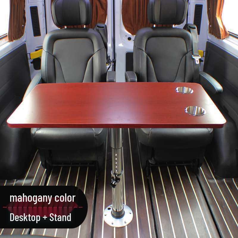 Folding Dining Table & Cup Holder for Ford Transit & Maxus V80 RV Modifications