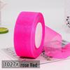 4cm Schneegarn Transparentes Band für DIY Haaraccessoires und Geschenkverpackung