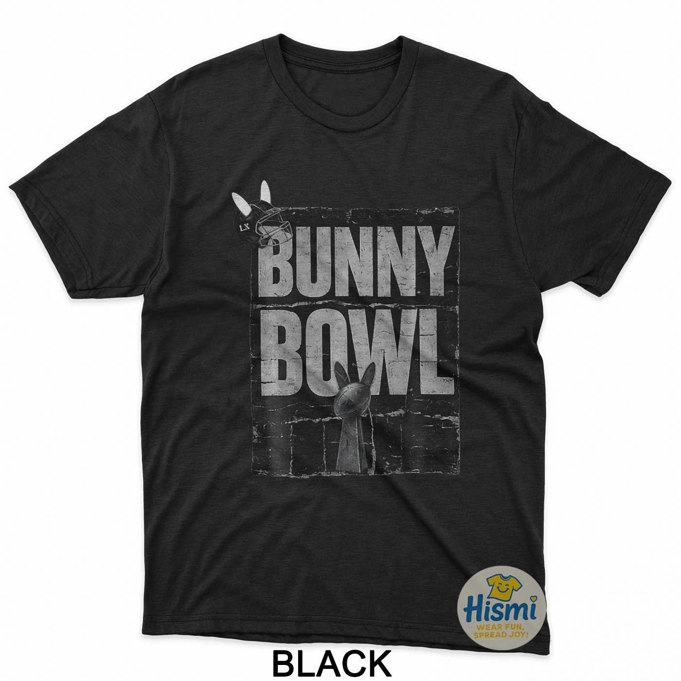 

Bunny Bowl Funny Football Parody Fan T-Shirt L