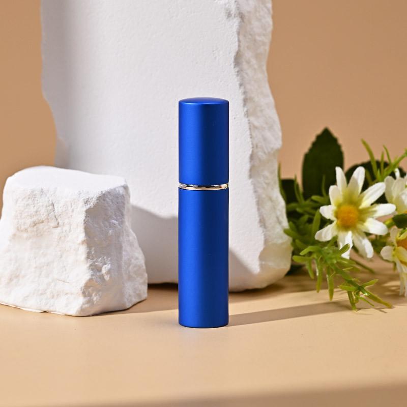 5Ml Portable Aluminum Perfume Atomizer Leak Proof Lid Multiple Colors For Travel Daily