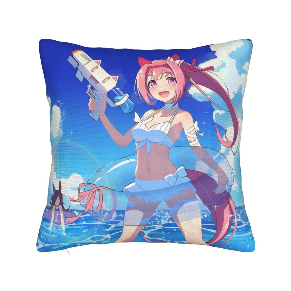 Decorative Pillowcase Umamusume Pretty Derby Anime Accessories Living Room  Throw Pillow Case Cover Square Multi Size