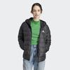 Essentials Light Down Hooded Down Coat Black