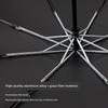 Parachase1.23 M Retro Wooden Handle Oversized Automatic Wind-Resistant Vinyl Sun Protective Double Sunny Umbrella Men's Umbrella