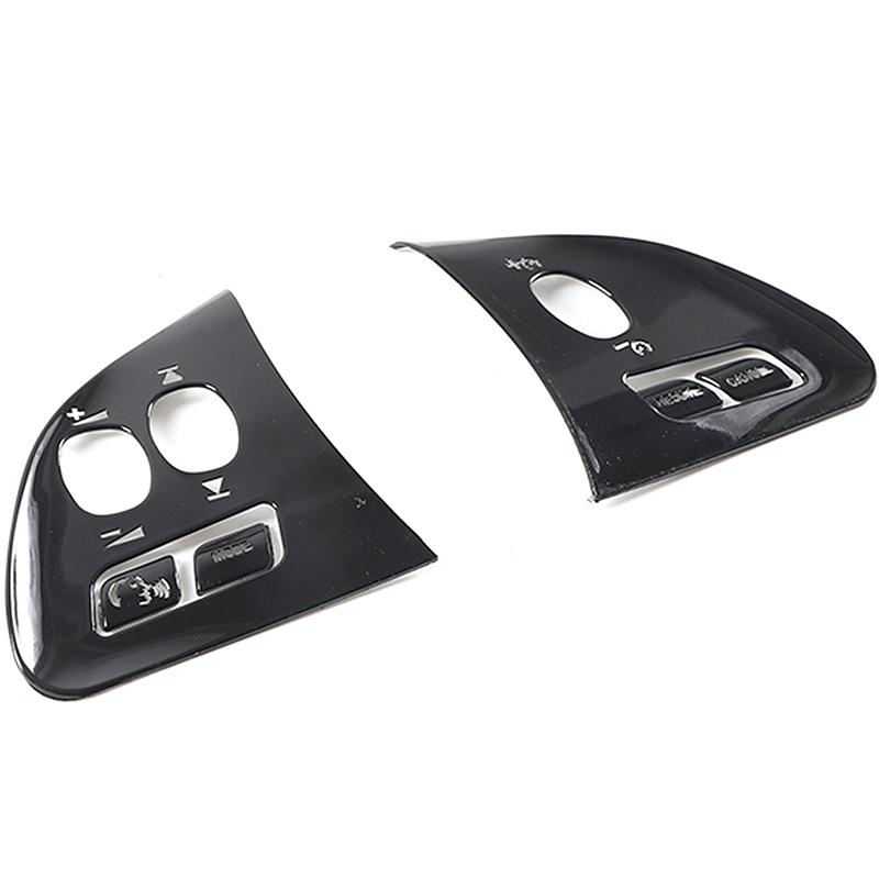 For Jaguar XF 2012-2015 Car Styling Stainless Steel Silver Car Steering Wheel Button Sticker Car Interior Accessories