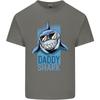 Daddy Shark Funny Fathers Day Unisexs Light Cotton TShirt
