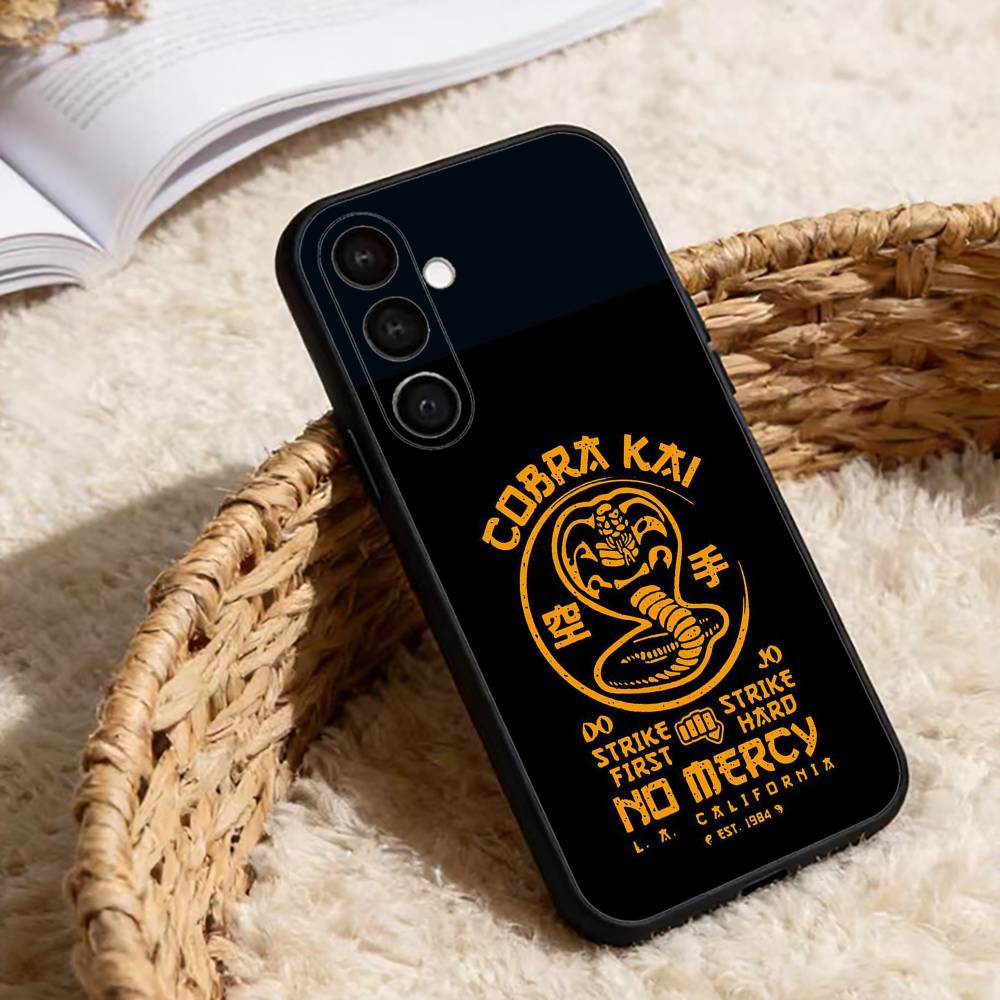 C-Cobra Kai Snake Phone Case For Samsung Galaxy A91,80,73,72 ,71,53,52,32 ,31,22,21s,20,Soft Black Case