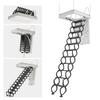 Stalen Zolderladder Plafondmontage Zoldertrap voor Plafonds van 2,6-2,9 m