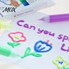 Interactive Hands on Learning Toys 6 Colors Popcorn Pens, 3D Relief Art Pen, Heat Activated, Puffy Fluffy Texture Markers Drawing Pens for DIY