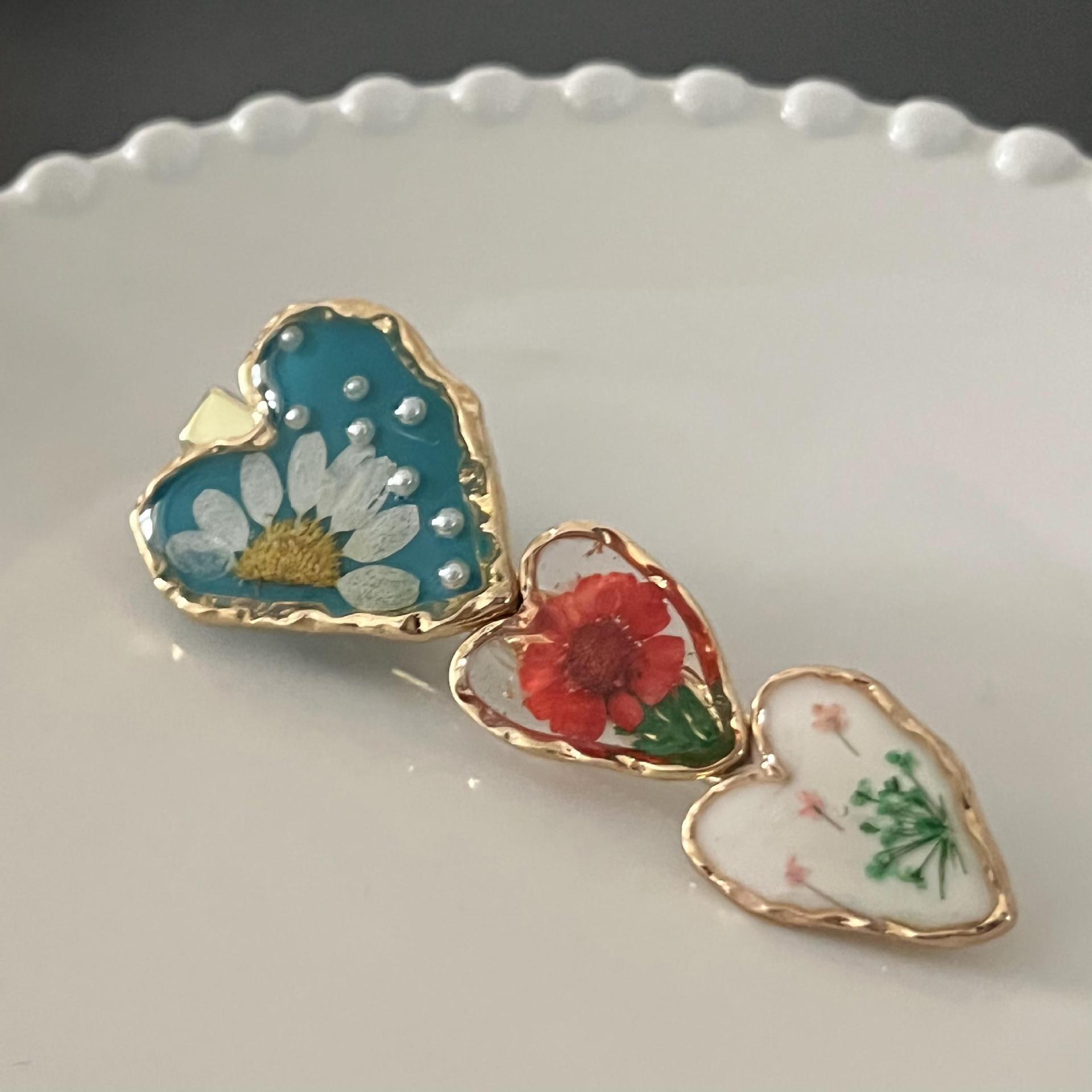 

Корейская эмалевая заколка-клип для волос в виде сердца, цветка, жемчуга, клюва утки для женщин, ретро, в стиле инс, сладкая, с цветными блоками, для челки, края, для непослушных волос лавандовый