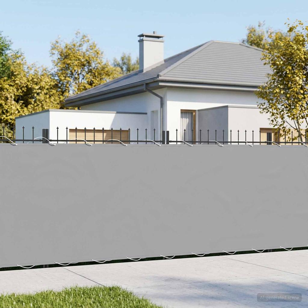 Balcony Privacy Screen 180 x 200 cm Fabric with PU Coating