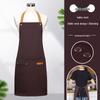 Custom Logo Waterproof Waist Apron for Milk Tea, Hot Pot, and Coffee Shop Staff