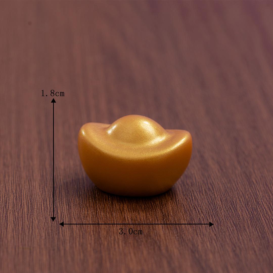 

Микропейзаж Новогоднее украшение Праздничный Бог богатства Юаньбао Лотос Смолы Поделки Автомобильный настольный шарм Маленькое украшение Happy God of Wealth10pcs