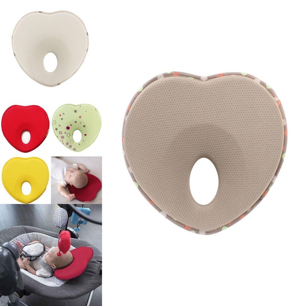Baby Kids Soft Pillow Memory Foam Prevent Flat Head Anti Roll Neck Support