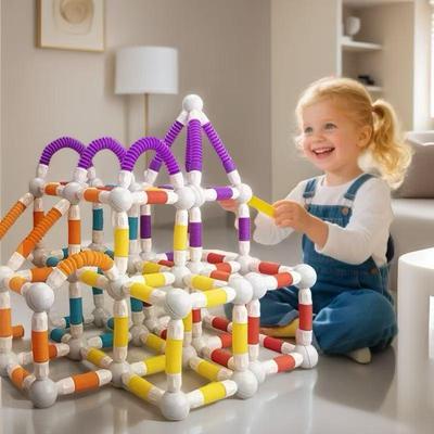Educational Telescopic Magnetic Twist Stick Concentration Training Toy for Children