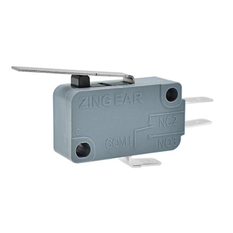 ZING EAR GT516 16A Automotive Electronic Micro Switches Straight Long Lever Microswitches 1NC 1NO