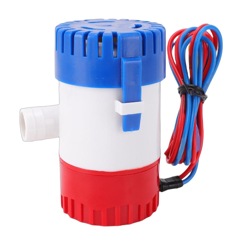 Automatic Boat Bilge Water Pump 12V 350GPH Quiet Motor Submersible Bilge Pump 3 4 Inch Outlet