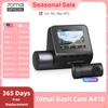 70mai Dash Cam A410 Front 1440P Rear 1080P Car DVR Upgraded Ver. of 70mai A400 Car Recorder 24H Parking Mode Support Max 256GB