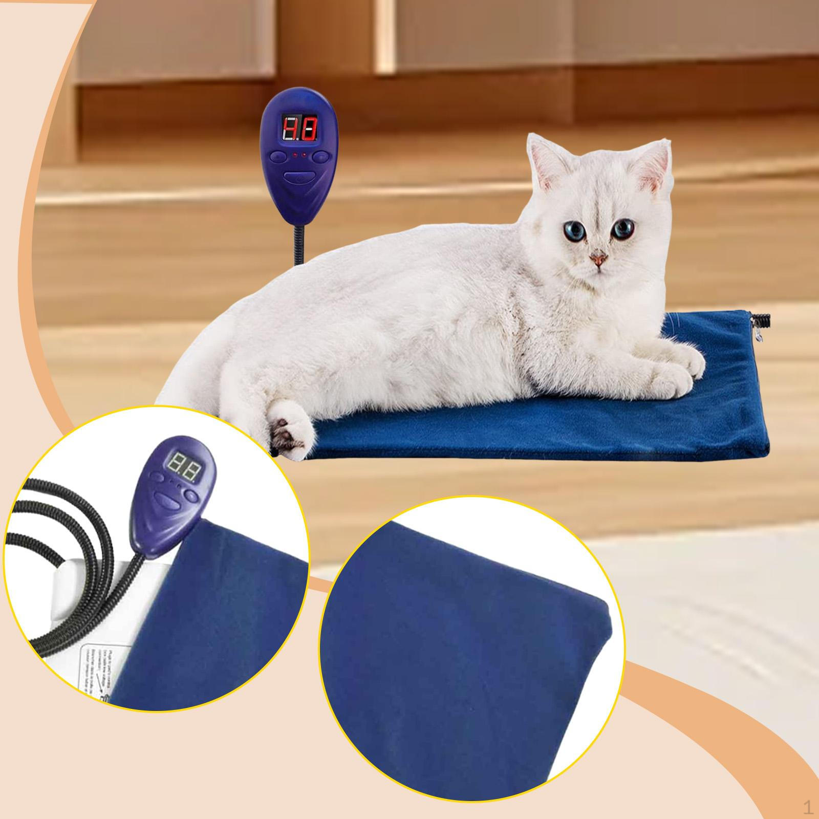 

Грелка для питомцев 15,75 дюйма x 11,81 дюйма Мягкий коврик для кошек для автомобиля общежития помещения