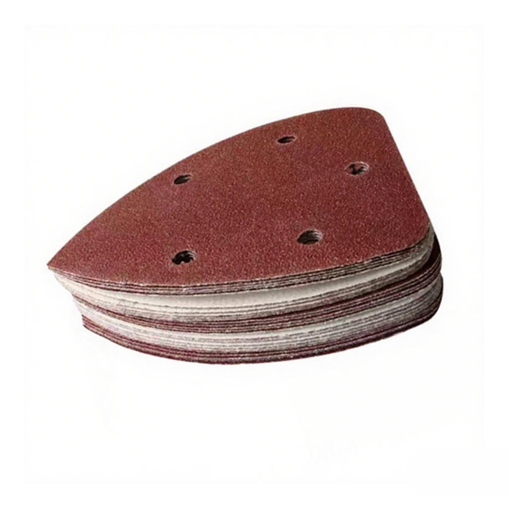 30Pcs Mouse Sander Sandpaper 5 Hole Backing Sand Sheets Abrasive Material for Wood Metal Plastic Applications
