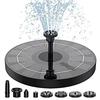 Waterfall Fountain Mini Solar Water Fountain Pool Pond Garden Decoration Outdoor Bird Bath Solar Powered Fountain Floating Water