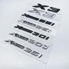 3D ABS Chrome Black Fender Letters SDrive20i XDrive20i XDrive28i XDrive30i XDrive20d Emblems for BMW X3 Car Trunk Logo Sticker Uq2
